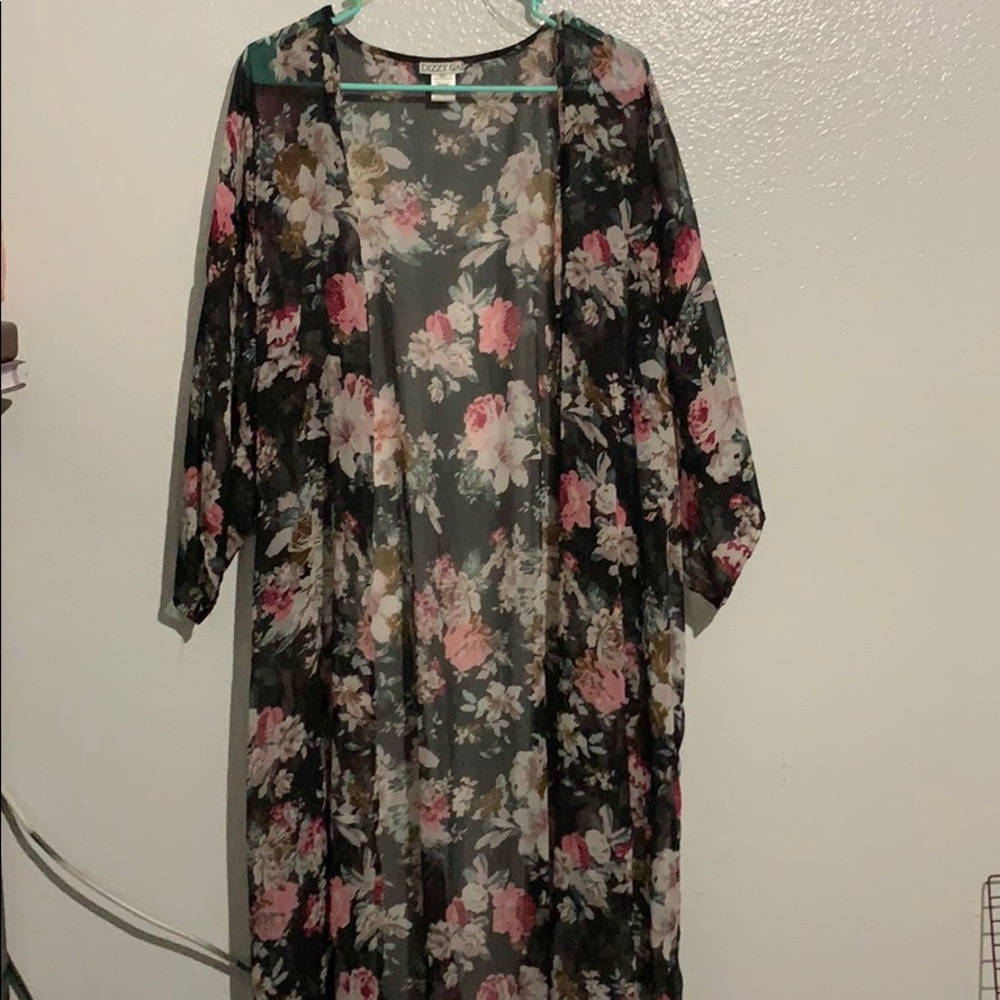 Floral cardigan